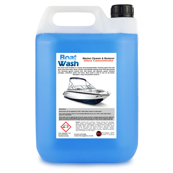 Boat Wash Marine Cleaner & Restorer HLS Supplies Ltd